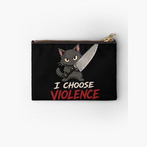 Item preview, I Choose Violence Cat  designed and sold by TheEndDesign.