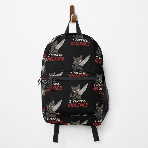 Item preview, I Choose Violence Cat  designed and sold by TheEndDesign.