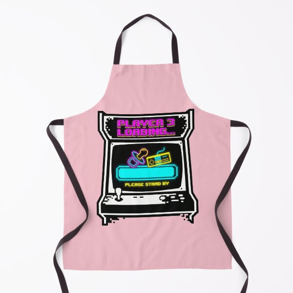 Item preview, Retro Arcade Baby Loading Player 3 Humour designed and sold by ButtonUpArt.