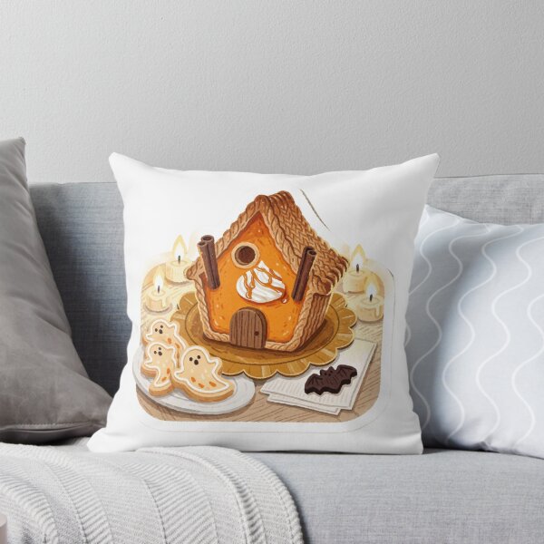 Item preview, Cozy Gingerbread Cottage – Whimsical Christmas Cottagecore Sticker designed and sold by AillustriaAK.