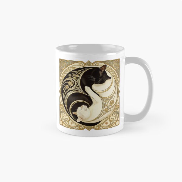 Item preview, Ying And Yang Cats designed and sold by CornershopTee.