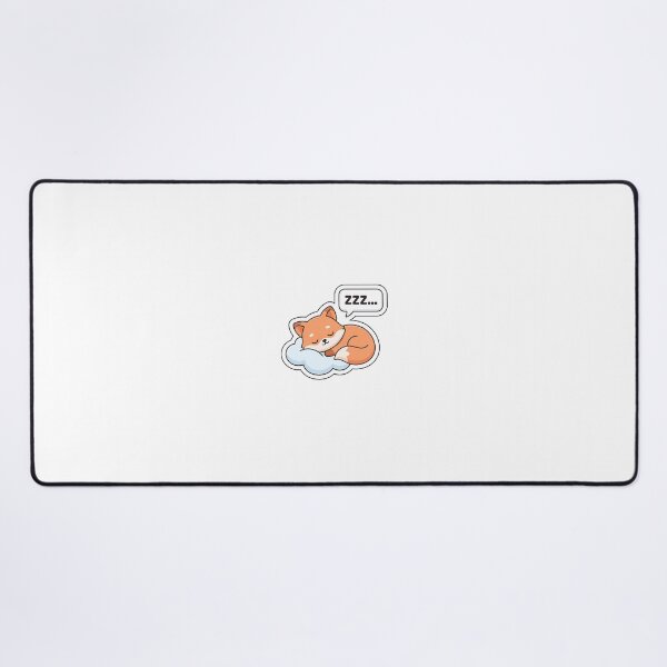 Item preview, Sweet Dreams Sleepy Fox - Cozy Nap Time Sticker with Text designed and sold by SimpleP.