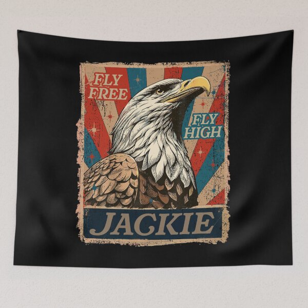 Item preview, Fly Free Fly High Jackie Bald Eagle Memorial designed and sold by watanabeee.