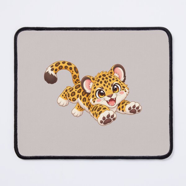 Item preview, Cute Cheetah Pounce designed and sold by zan-mf.