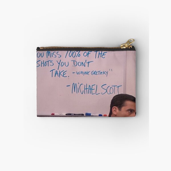 Item preview, Michael Scott "You miss 100% of the shots you don't take" | The Office Humor designed and sold by Ferne Reacts.