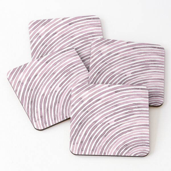 Item preview, Concentric waves in purple watercolor designed and sold by studioanalog.
