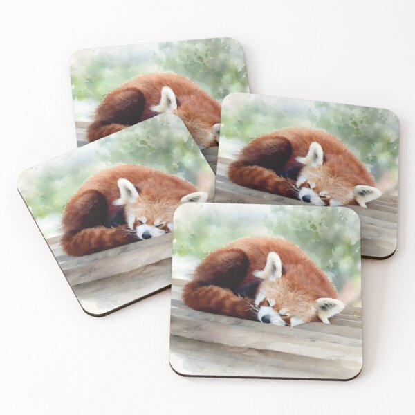 Item preview, Sleeping Red Panda designed and sold by Aleksandar Kostjuk.