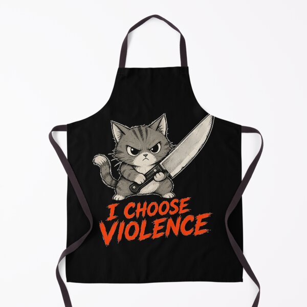 Item preview, I Choose Violence Cat designed and sold by TheEndDesign.