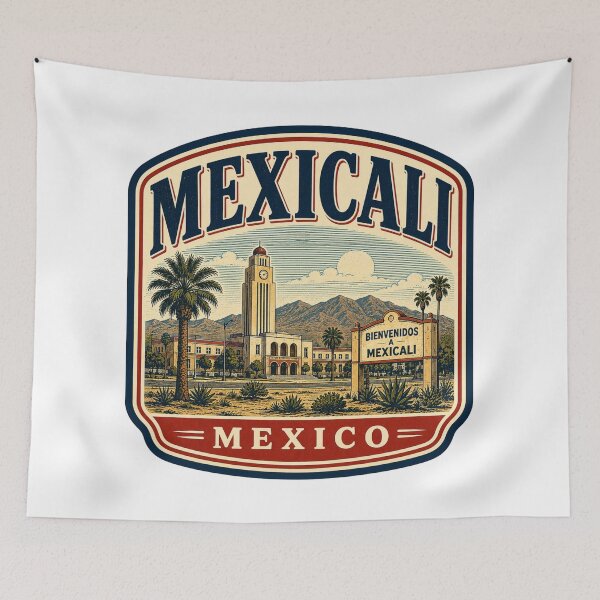 Item preview, Mexicali - Mexico designed and sold by GoodOldVintage.