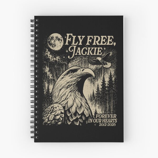 Item preview, Fly Free Fly High Jackie Bald Eagle Memorial Forever In Out Hearts designed and sold by watanabeee.