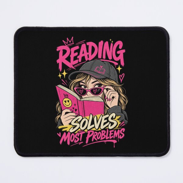 Item preview, Reading Solves Most Problems designed and sold by StockAnime.