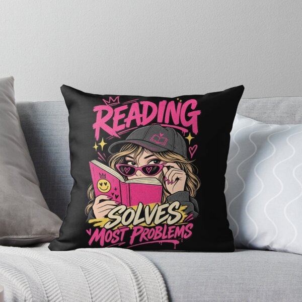 Item preview, Reading Solves Most Problems designed and sold by StockAnime.