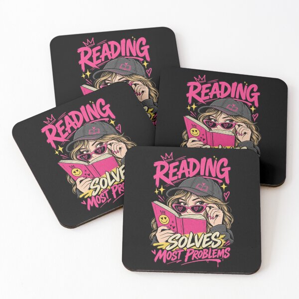 Item preview, Reading Solves Most Problems designed and sold by StockAnime.