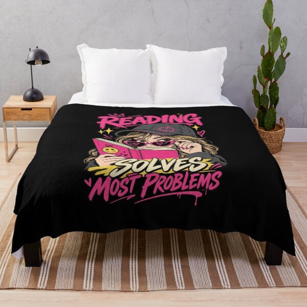 Item preview, Reading Solves Most Problems designed and sold by StockAnime.