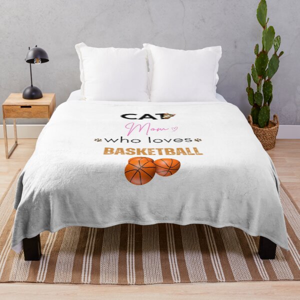 Item preview, Cat Mom Who Loves Basketball designed and sold by PawFitt.