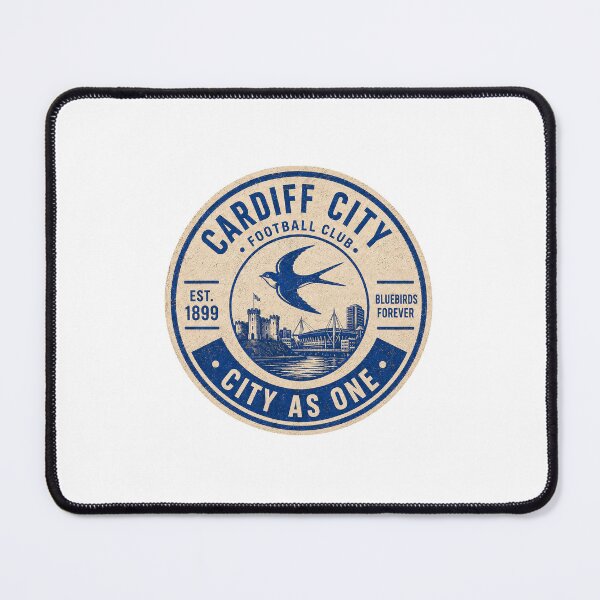 Item preview, Cardiff City FC Beer Mat Inspired Fan Graphic designed and sold by FanFueledStickers.