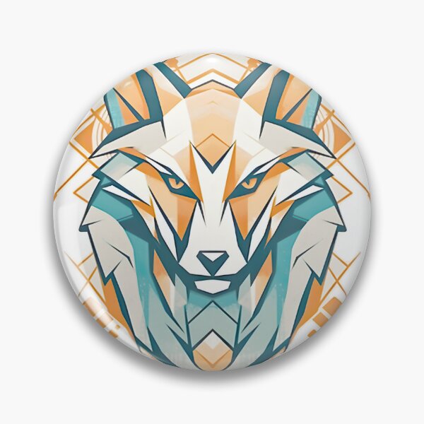 Item preview, Geometric Kitsune Fox Spirit - Japanese Art T-Shirt ⭐⭐⭐⭐⭐ designed and sold by Geraldo Gonzalez.