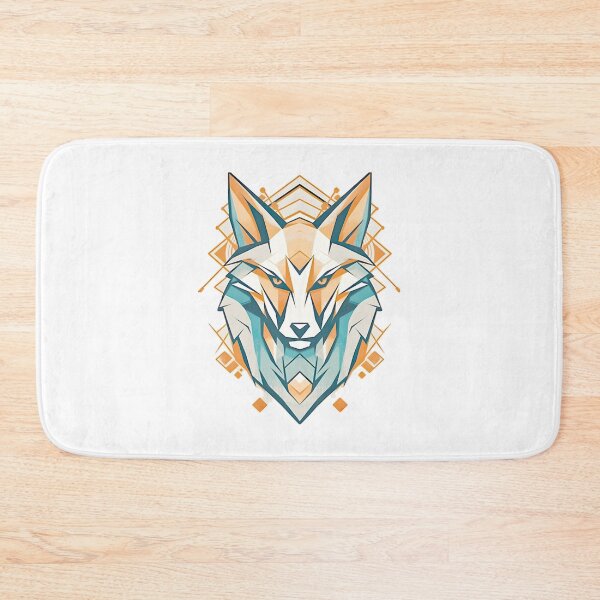 Item preview, Geometric Kitsune Fox Spirit - Japanese Art T-Shirt ⭐⭐⭐⭐⭐ designed and sold by Geraldo Gonzalez.