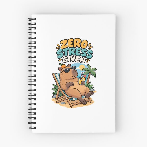 Item preview, Zero Stress Given Capybara in Sunglasses designed and sold by SGMark.