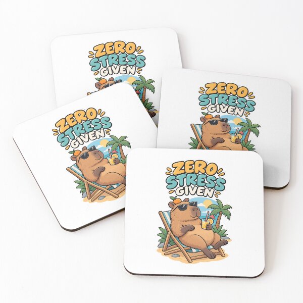 Item preview, Zero Stress Given Capybara in Sunglasses designed and sold by SGMark.
