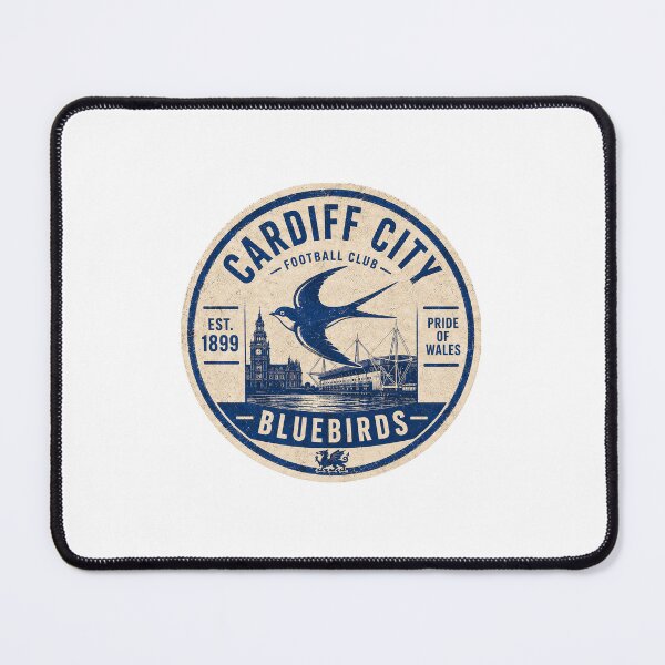 Item preview, Cardiff City FC Beer Mat Inspired Fan Graphic designed and sold by FanFueledStickers.
