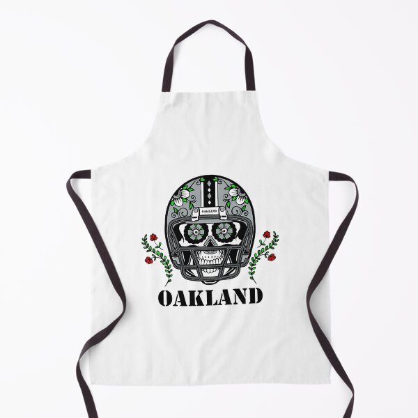 Item preview, Oakland Football Helmet Sugar Skull Day Of The Dead designed and sold by schube-rtrenda.