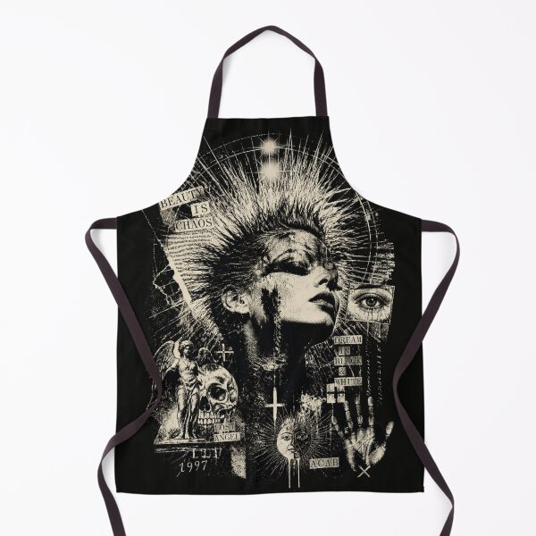 Item preview, Beauty Is Chaos Gothic Punk Collage designed and sold by ERODED SELF.