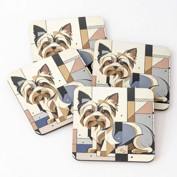 Item preview, cubist animal artwork designed and sold by forget45studio.