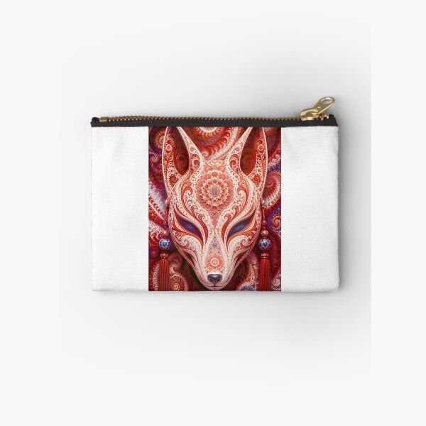 Item preview, Mandala Kitsune Mask: Japanese Fox Spirit Sacred Geometry Art LIMITED EDITION designed and sold by Geraldo Gonzalez.