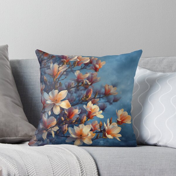 Item preview, Magnolia at dusk – Elegant terracotta flower designed and sold by Art70shop.