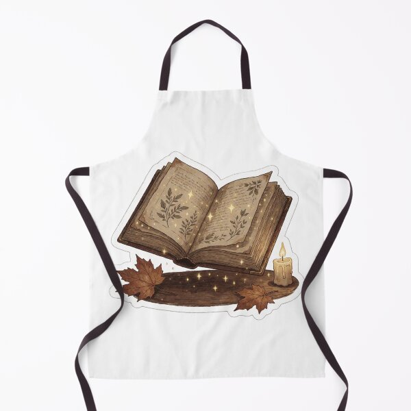 Item preview, Antique Open Spellbook – Dark Academia Witchy Sticker designed and sold by AillustriaAK.