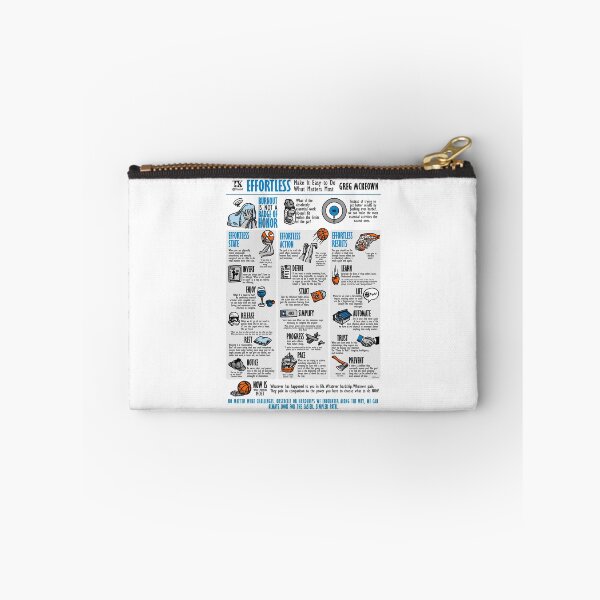 Item preview, Visual Summary Effortless (Greg McKeown) designed and sold by TKsuited.