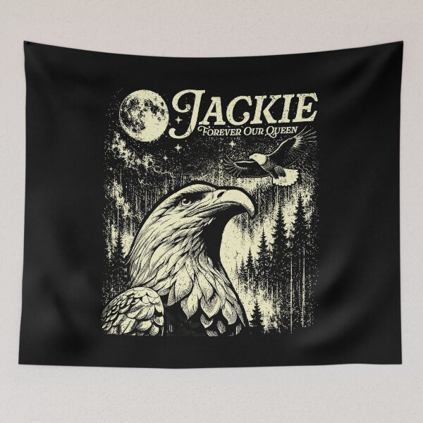 Item preview, Fly Free Fly High Jackie Bald Eagle Memorial Forever Our Queen designed and sold by watanabeee.