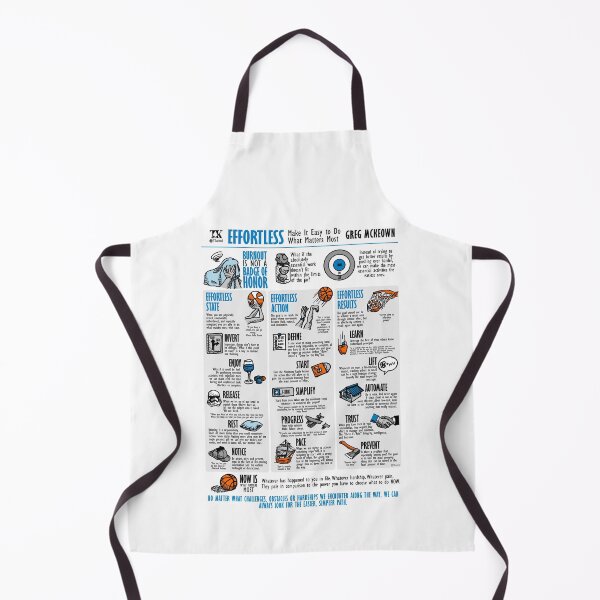 Item preview, Visual Summary Effortless (Greg McKeown) designed and sold by TKsuited.
