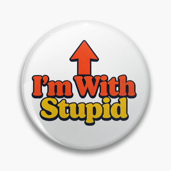 Item preview, I'm With Stupid designed and sold by CornershopTee.