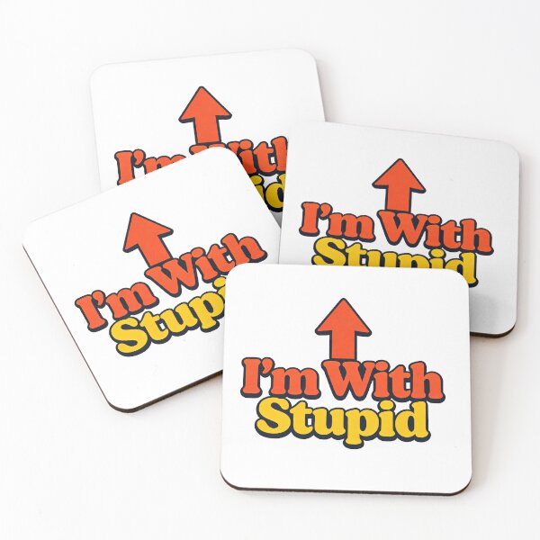 Item preview, I'm With Stupid designed and sold by CornershopTee.