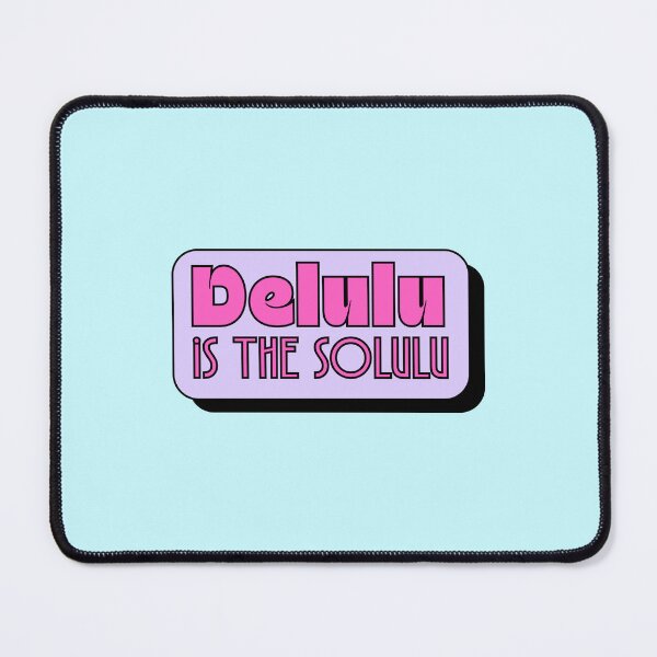 Item preview, Delulu Is The Solulu Funny Quote designed and sold by jianina-alondra.