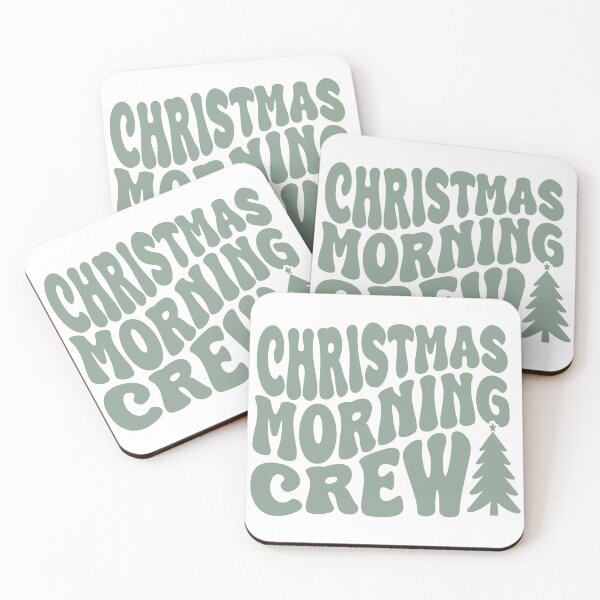 Item preview, Christmas Morning Crew Shirts Cute Matching Family Holiday Presents Tree Outfit Unisex Adult Kids or Baby Graphic Tee designed and sold by LessIsLoud.