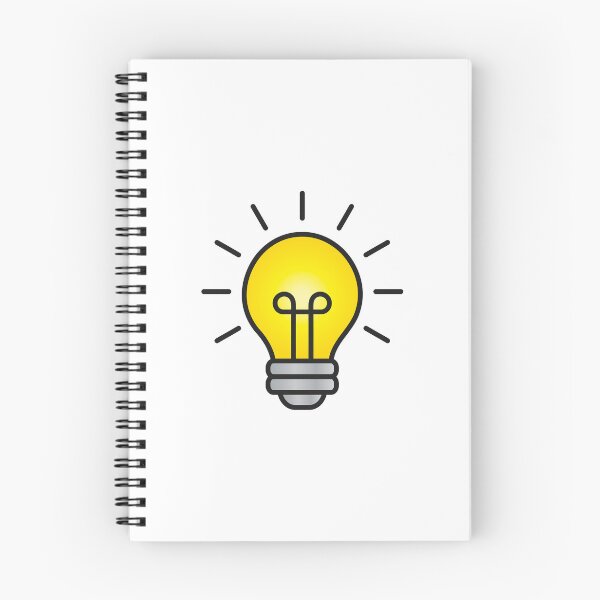 Item preview, Bright Yellow Light Bulb Idea Icon designed and sold by VectorForge Studio.