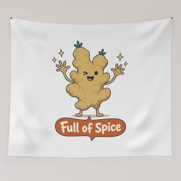 Item preview, Full of spice ginger designed and sold by MOSIDRIP™.