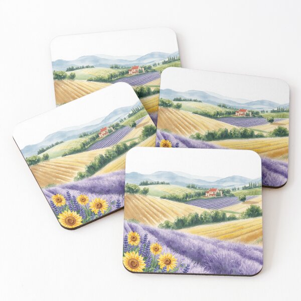 Item preview, Lavender field designed and sold by Art70shop.