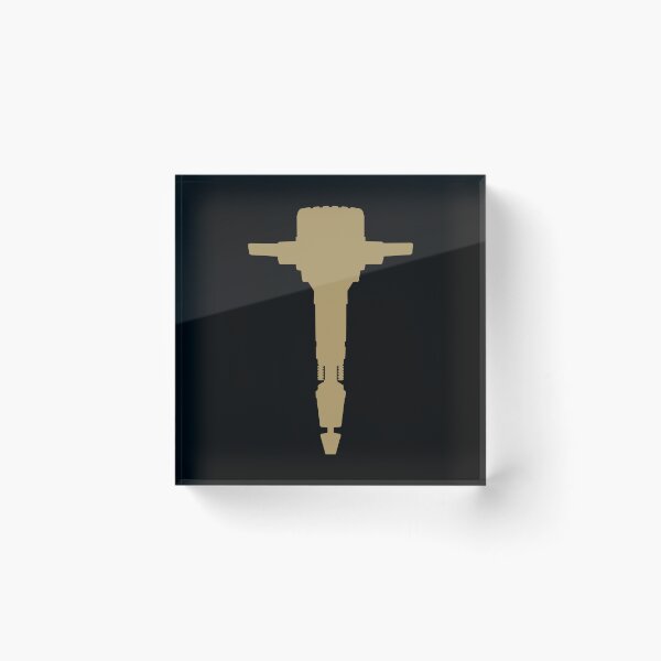 Item preview, Jackhammer in gold designed and sold by The Common Tee.