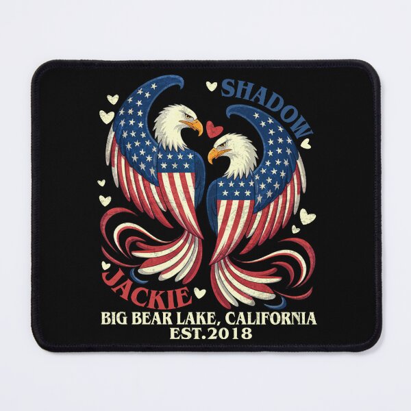 Item preview, Jackie And Shadow Bald Eagle designed and sold by watanabeee.
