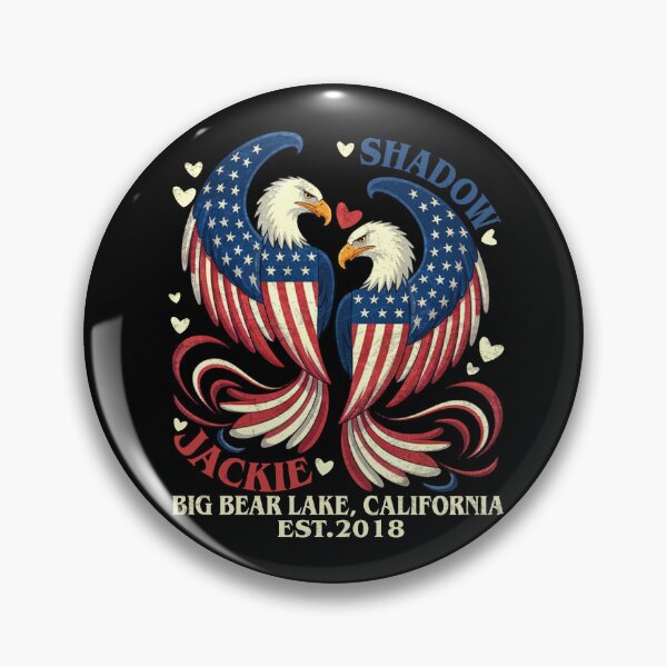 Item preview, Jackie And Shadow Bald Eagle designed and sold by watanabeee.