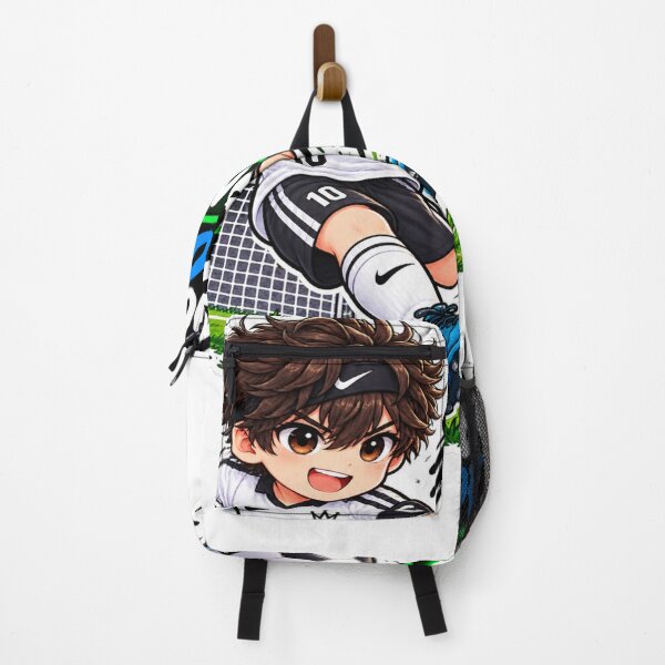 Item preview, Soccer More On Soccer Anime Boy Sticker | Cute Football Sports Sticker designed and sold by Genzfirevibes.