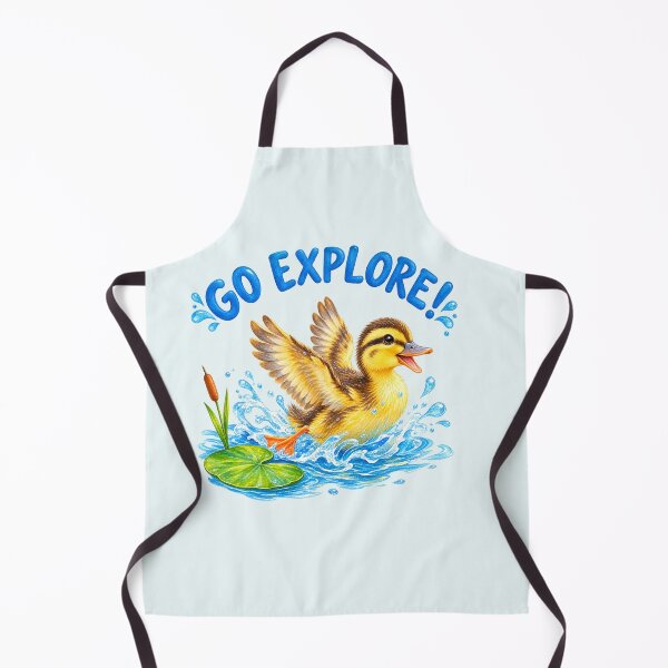Item preview, Go Explore With a Wild Mallard Duckling designed and sold by Penbrook Farms.