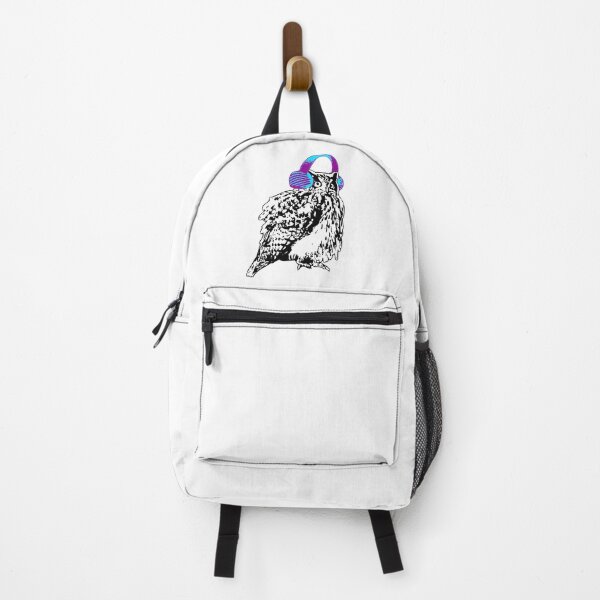 Item preview, Chillin - Black and White Owl with Headphones/Earmuffs designed and sold by LittleMissTyne.