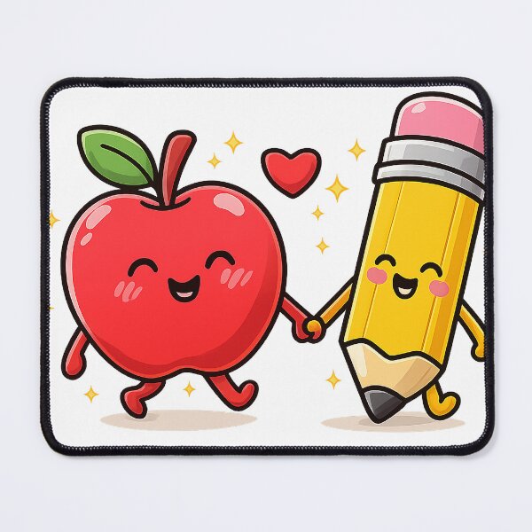 Item preview, Cute Apple and Pencil Duo Teacher Shirt designed and sold by MOCH- ART.