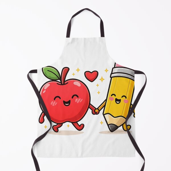 Item preview, Cute Apple and Pencil Duo Teacher Shirt designed and sold by MOCH- ART.