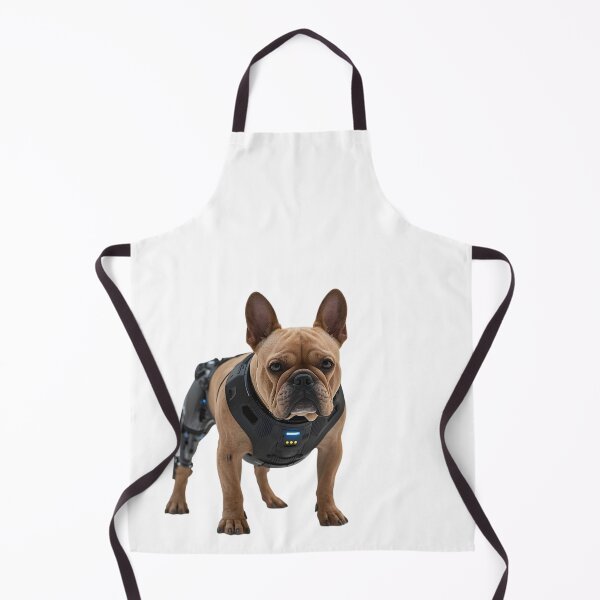 Item preview, Cybernetic French Bulldog in futuristic armor designed and sold by Agnisherl.